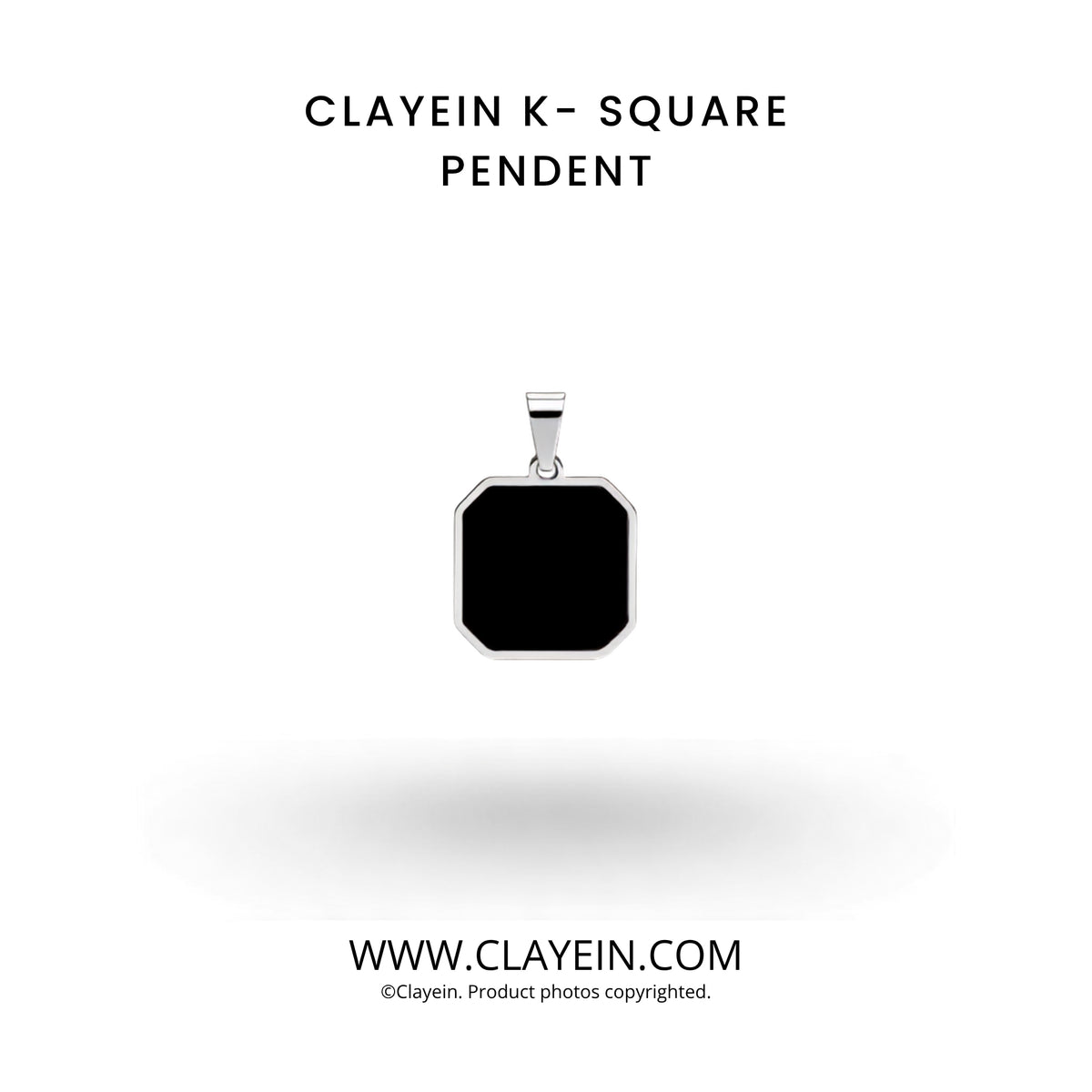 K Square Pendent & Chain
