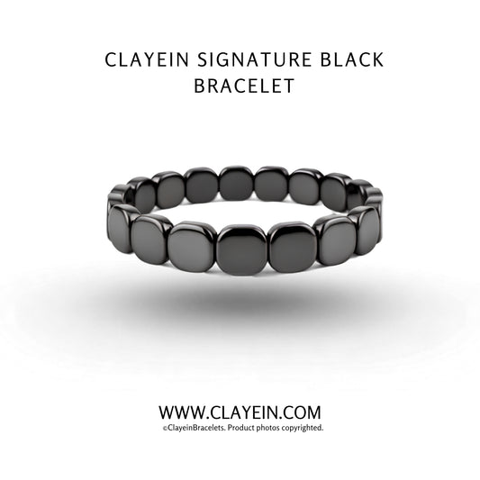Clayein Signature Black Bracelet