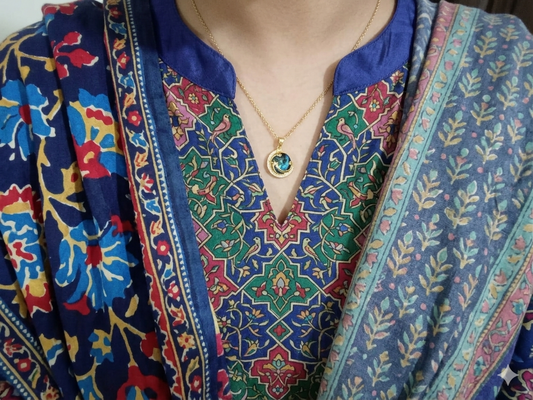 Crystal Moon Necklace