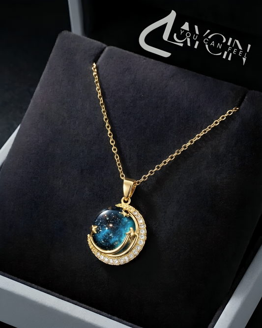 Crystal Moon Necklace