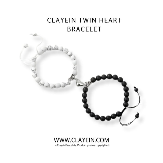 Clayein Twin Hearts Bracelet