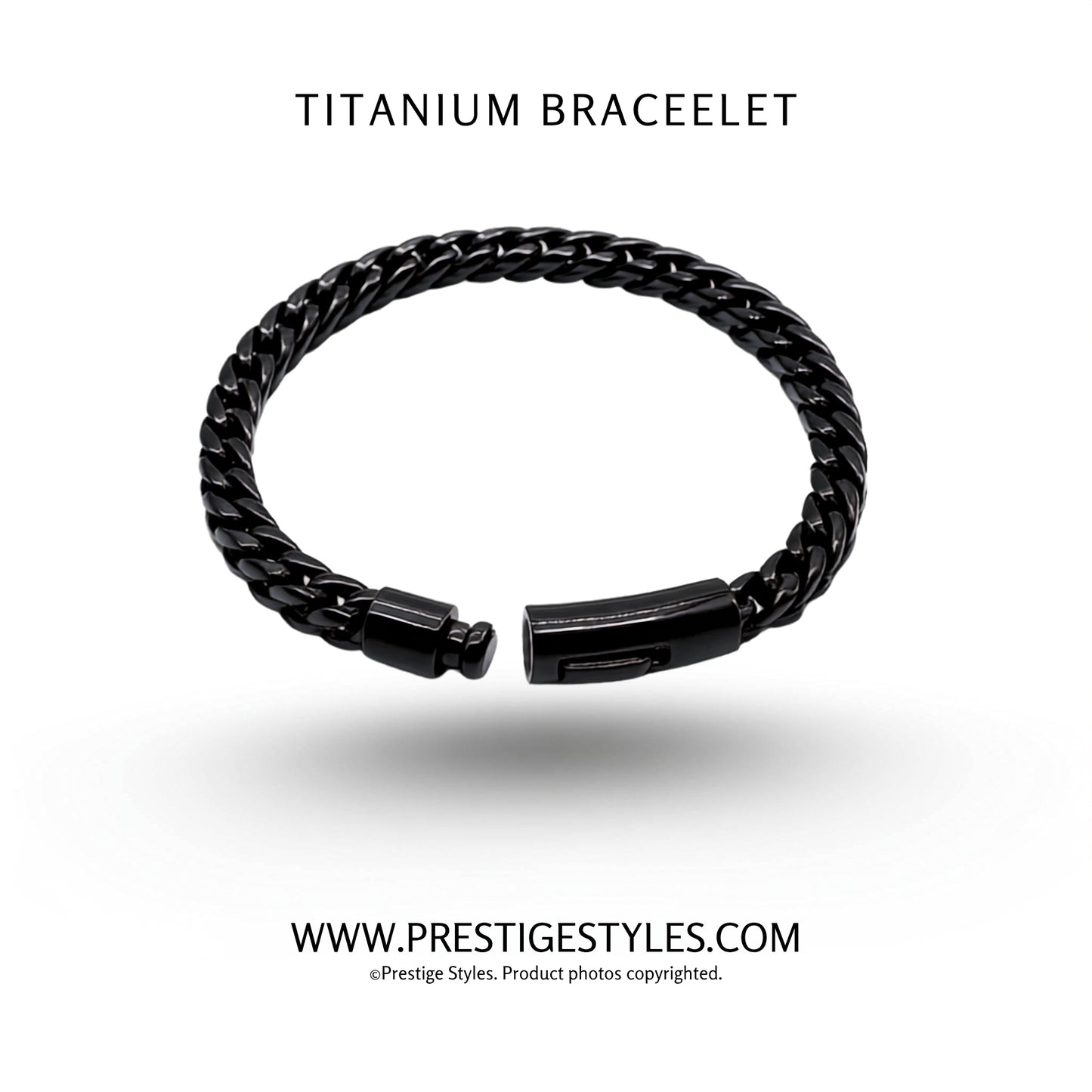 Titanium Black Bracelet