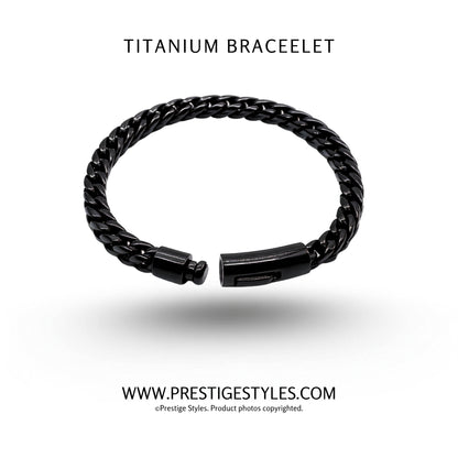 Titanium Black Bracelet