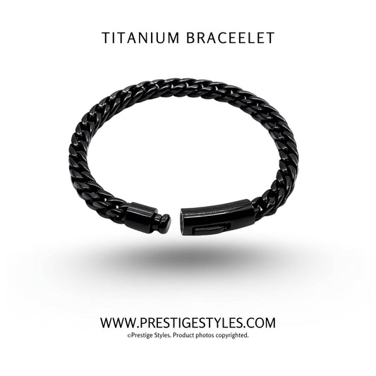 Titanium Black Bracelet